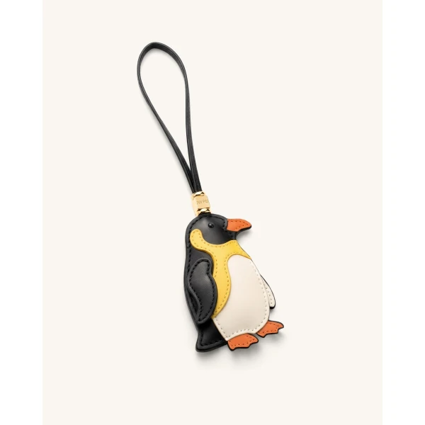 JW PEI Penguin Bag Charm in Black Multi | Bag Charms | Coveti