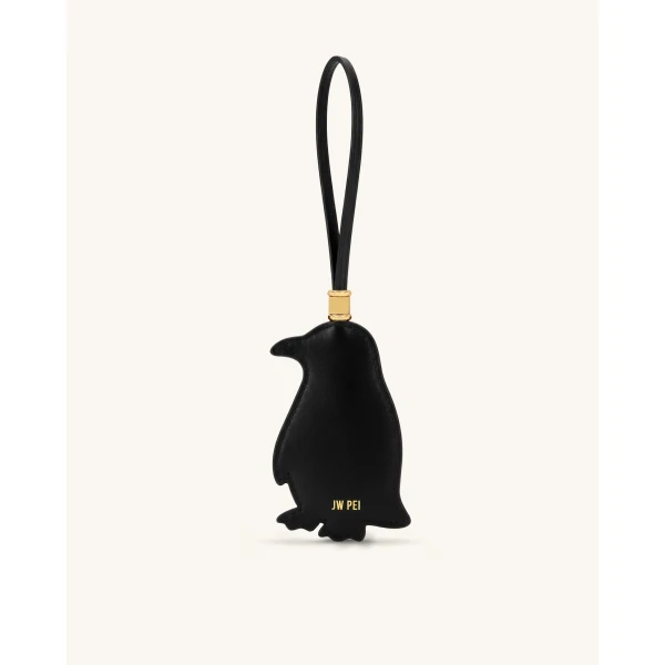 JW PEI Penguin Bag Charm in Black Multi | Bag Charms | Coveti