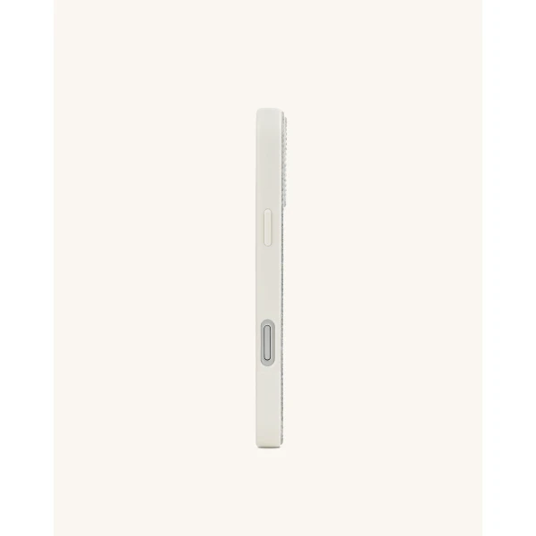JW PEI Pink Coral Artificial Crystal Phone Case in White | Phone Cases | Coveti