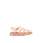 JW PEI Piper Platform Sandal in Beige & Orange | Sandals | Coveti