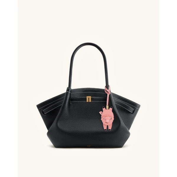 JW PEI Playful Pig Bag Charm in Pink | Bag Charms | Coveti
