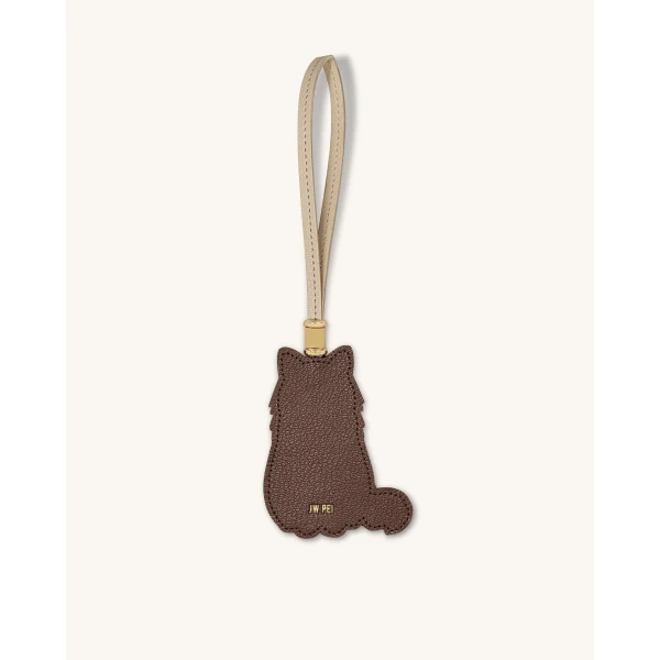 JW PEI Ragdoll Cat Bag Charm in Beige | Bag Charms | Coveti