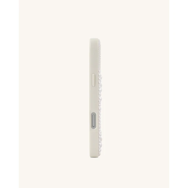JW PEI Red Coral Pearl Phone Case in White | Phone Cases | Coveti