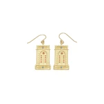 JW PEI Roman Arch Earrings in 18ct Gold Plated & Multicolor Zircon | Jewelry | Coveti
