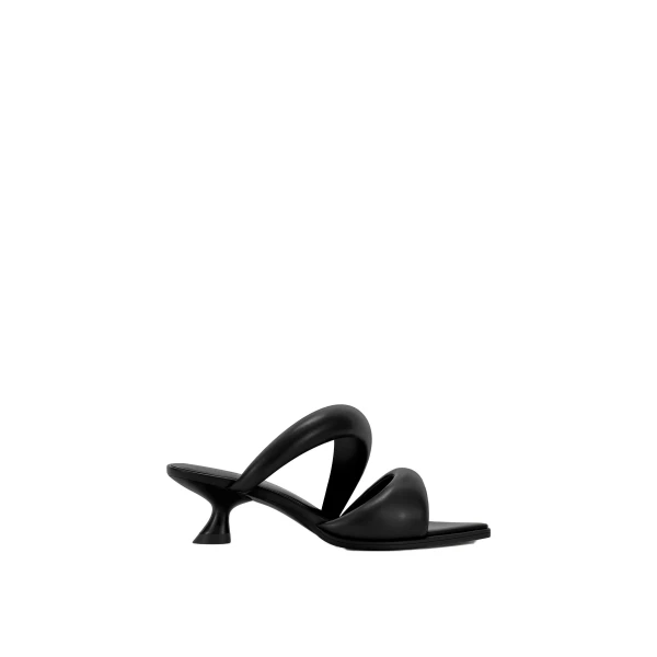 JW PEI Sara Mule in Black | Mules | Coveti