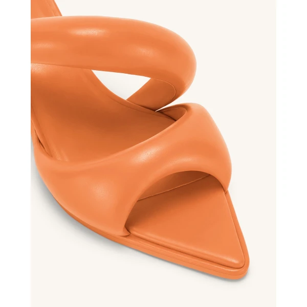 JW PEI Sara Mule in Tangerine | Mules | Coveti