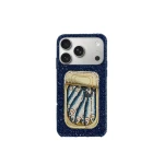JW PEI Sardine Tin Artificial Crystal Phone Case in Blue | Phone Cases | Coveti