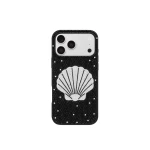 JW PEI Seashell Artificial Crystal Phone Case in Black | Phone Cases | Coveti