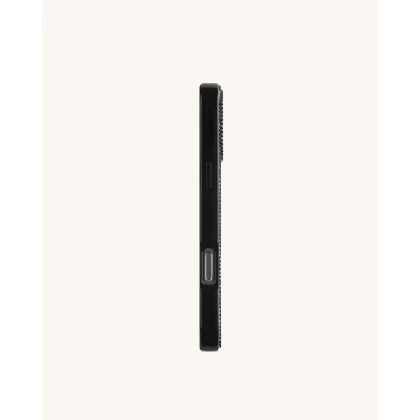 JW PEI Seashell Artificial Crystal Phone Case in Black | Phone Cases | Coveti