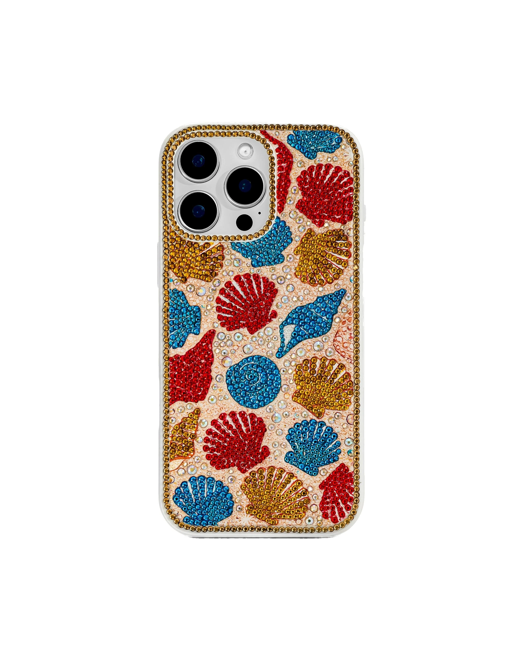JW PEI Seashell Pattern Phone Case in Multicolor Gold JW PEI Seashell Pattern Phone Case in Multicolor Gold | Phone Cases | Coveti