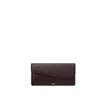 JW PEI Seren Flap Long Wallet in Chestnut Black | Wallets & Purses | Coveti