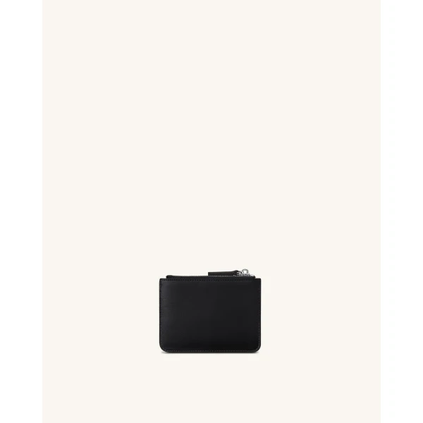 JW PEI Seren Zipped Card Case in Black | Wallets & Purses | Coveti