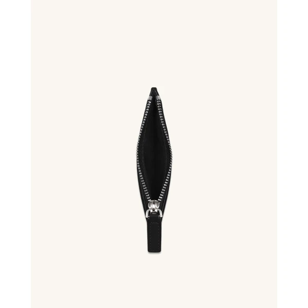 JW PEI Seren Zipped Card Case in Black | Wallets & Purses | Coveti