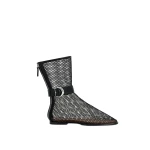 JW PEI Sophia Mesh Boots in Black | Boots | Coveti