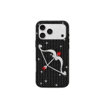 JW PEI Sparkling Bow Arrow Phone Case in Black | Phone Cases | Coveti