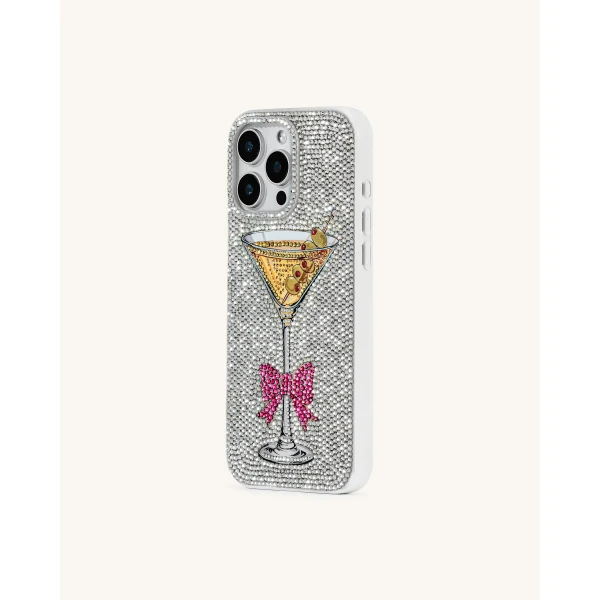 JW PEI Sparkling Martini Phone Case in Multicolor White | Phone Cases | Coveti