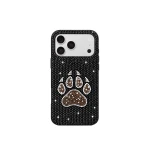 JW PEI Sparkling Paw Print Phone Case in Black | Phone Cases | Coveti