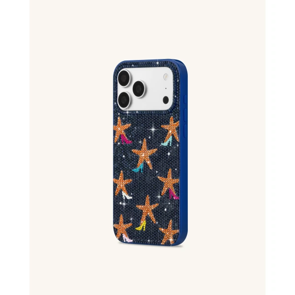 JW PEI Starfish Rhinestone Phone Case in Blue | Phone Cases | Coveti