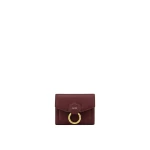JW PEI Stella Wallet in Burgundy Grained Vegan Leather | Wallets & Purses | Coveti