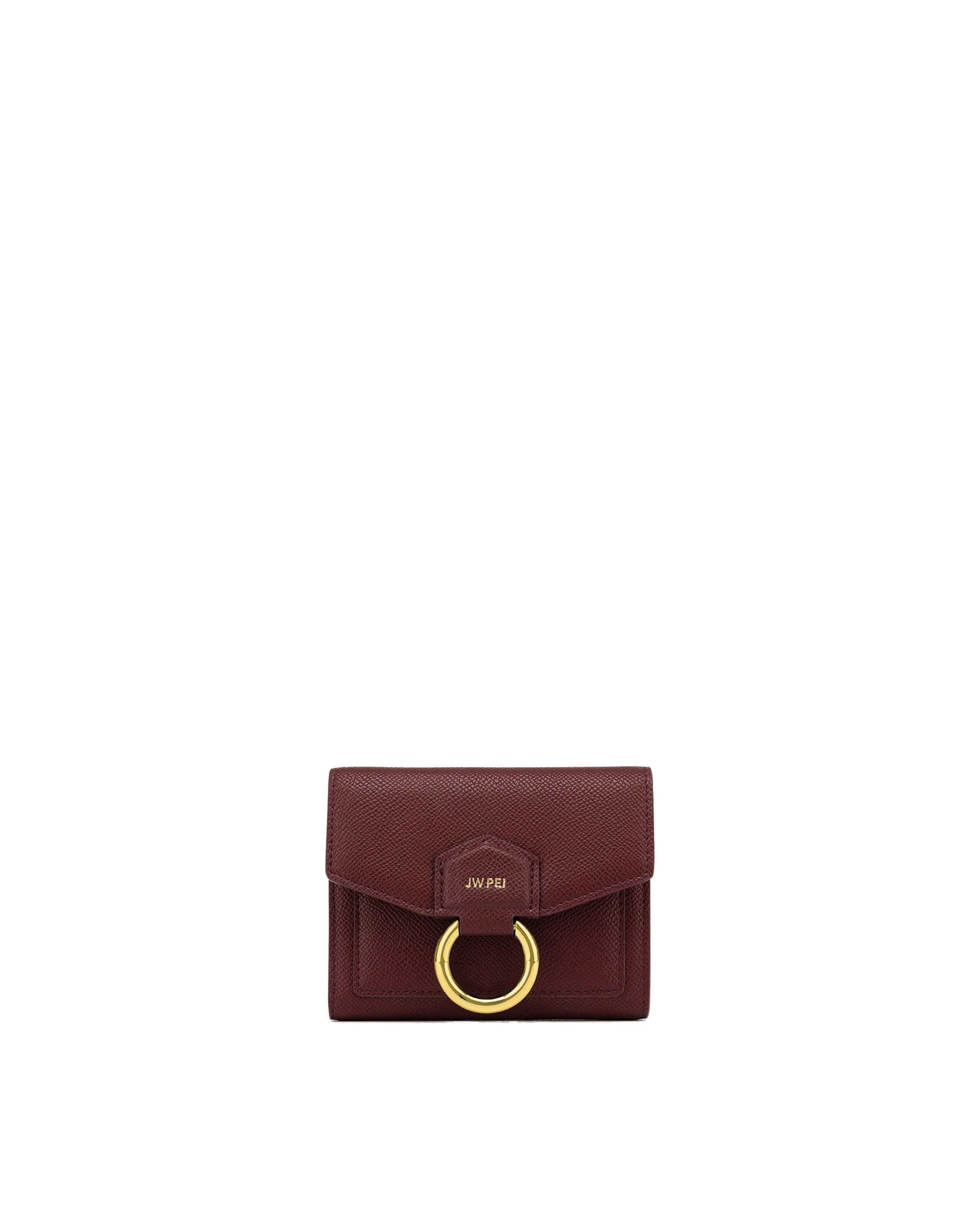 JW PEI Stella Wallet in Burgundy Grained Vegan Leather JW PEI Stella Wallet in Burgundy Grained Vegan Leather | Wallets & Purses | Coveti