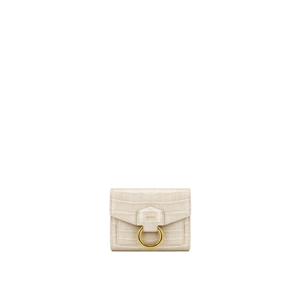 JW PEI Stella Wallet in Ivory Croc | Wallets & Purses | Coveti