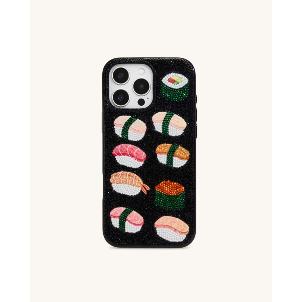 JW PEI Sushi Phone Case in Multicolor Black | Phone Cases | Coveti