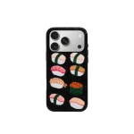 JW PEI Sushi Phone Case in Multicolor Black | Phone Cases | Coveti