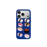 JW PEI Sushi Phone Case in Multicolor Blue | Phone Cases | Coveti