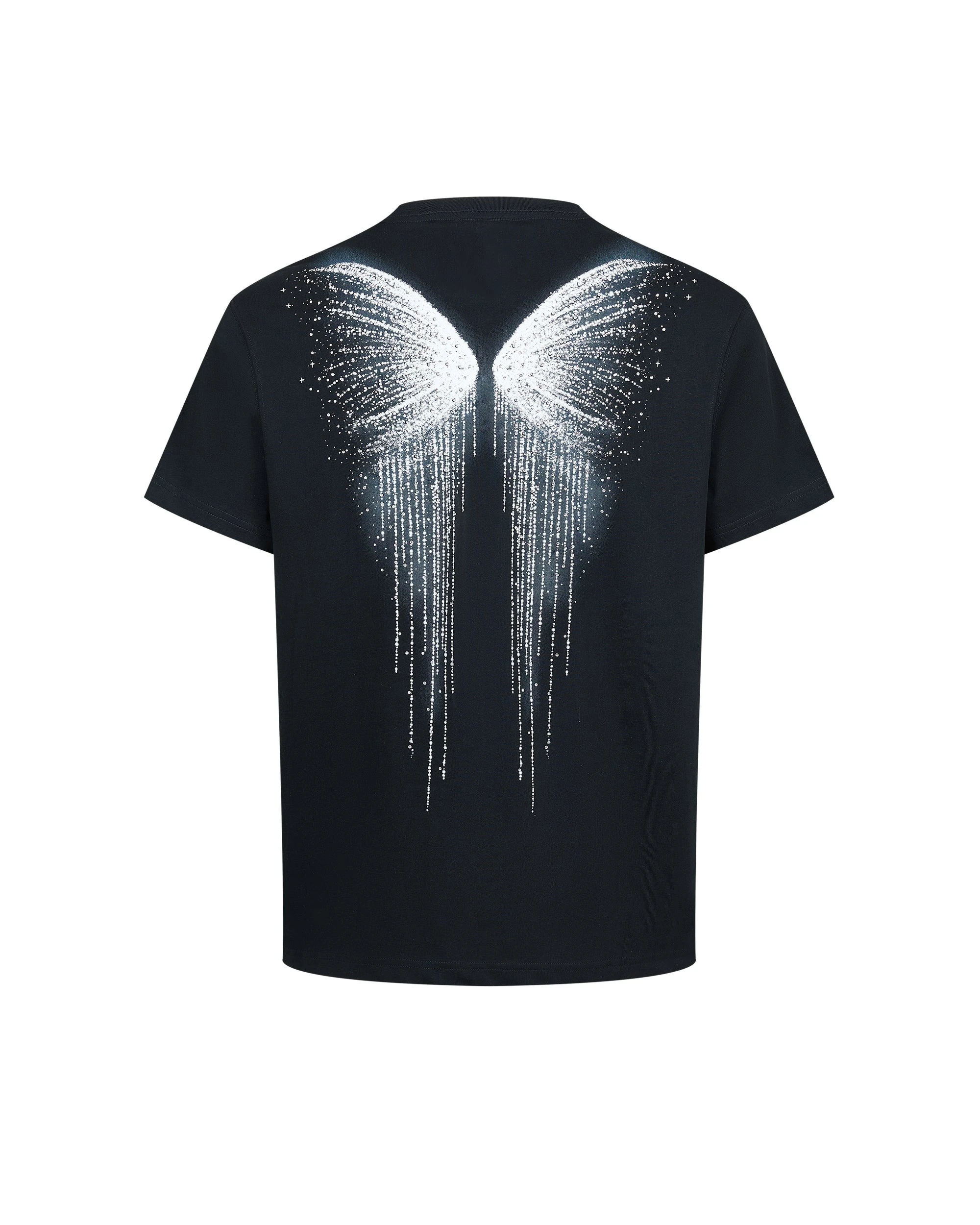JW PEI The Gothic Silver Wing Cascade Tee in Black JW PEI The Gothic Silver Wing Cascade Tee in Black | Tops | Coveti