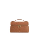 JW PEI Thea Faux Ostrich Top Handle Bag in Red Brown JW PEI Thea Faux Ostrich Top Handle Bag in Red Brown | Totes & Top-Handle Bags | Coveti