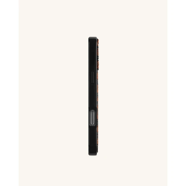 JW PEI Tiger Stripe Artificial Crystal Phone Case in Black | Phone Cases | Coveti