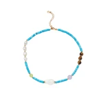 JW PEI Turquoise Multi Beaded Necklace | Jewelry | Coveti