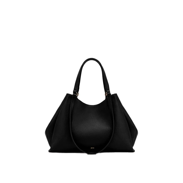 JW PEI Virelia Double Handle Tote Bag in Black | Totes & Top-Handle Bags | Coveti