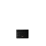 JW PEI Woven Texture Card Holder in Black | Wallets & Purses | Coveti