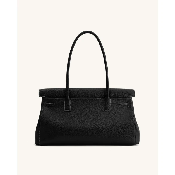 JW PEI Yara Large Shoulder Bag in Black | Shoulder & Crossbody Bags | Coveti