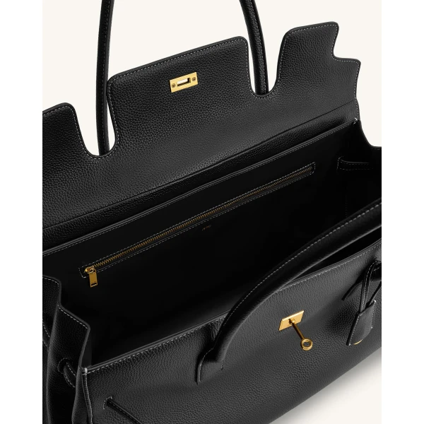 JW PEI Yara Large Shoulder Bag in Black | Shoulder & Crossbody Bags | Coveti