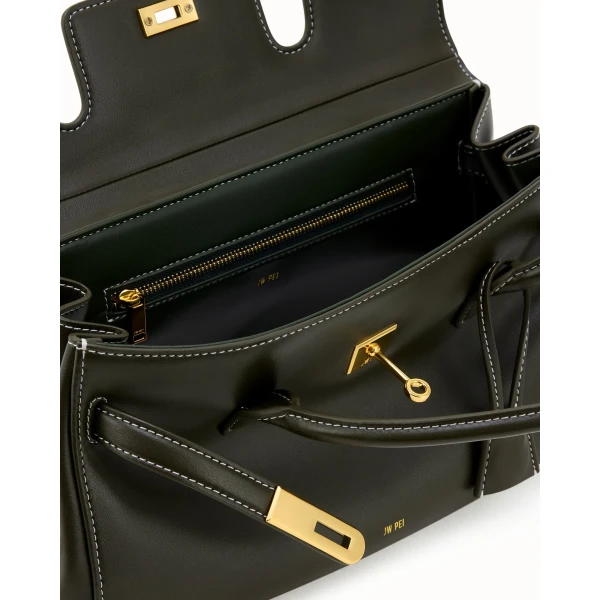 JW PEI Yara Shoulder Bag in Army Green | Shoulder & Crossbody Bags | Coveti