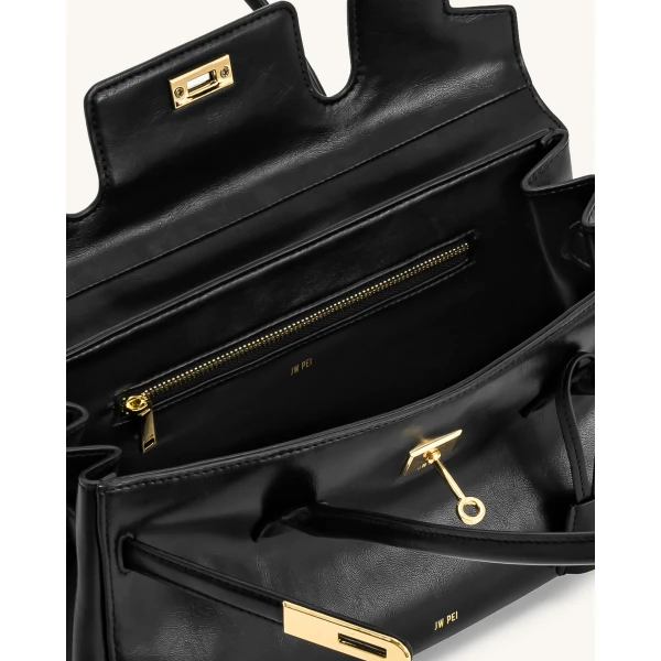 JW PEI Yara Shoulder Bag in Black | Shoulder & Crossbody Bags | Coveti