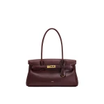 JW PEI Yara Shoulder Bag in Deep Burgundy | Shoulder & Crossbody Bags | Coveti