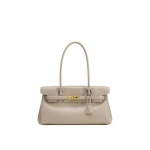 JW PEI Yara Shoulder Bag in Gray Apricot | Shoulder & Crossbody Bags | Coveti