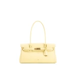 JW PEI Yara Shoulder Bag in Light Yellow | Shoulder & Crossbody Bags | Coveti