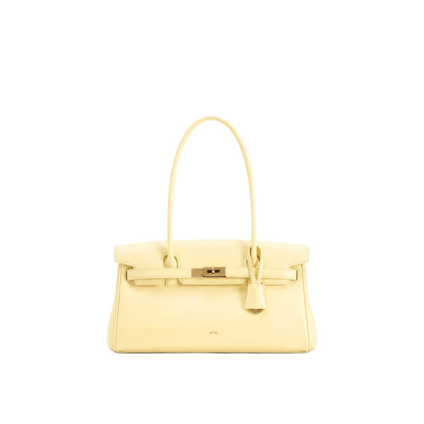 JW PEI Yara Shoulder Bag in Light Yellow | Shoulder & Crossbody Bags | Coveti