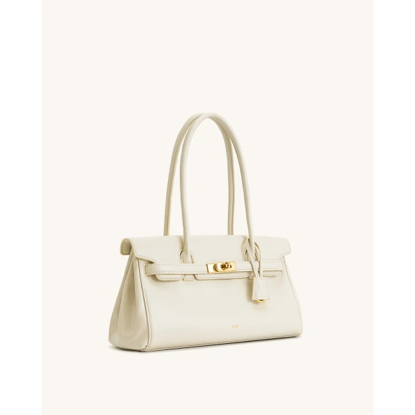 JW PEI Yara Shoulder Bag in White | Shoulder & Crossbody Bags | Coveti