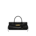 JW PEI Yara Small Top Handle Shoulder Bag in Black | Mini Bags | Coveti