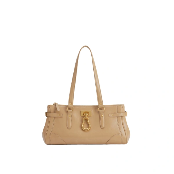 JW PEI Yvette Elongated Tote Bag in Khaki | Totes & Top-Handle Bags | Coveti