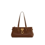 JW PEI Yvette Elongated Tote Bag in Mocha Brown | Totes & Top-Handle Bags | Coveti