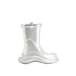 JW PEI Zoie Metallic Rain Boot in Silver JW PEI Zoie Metallic Rain Boot in Silver | Boots | Coveti