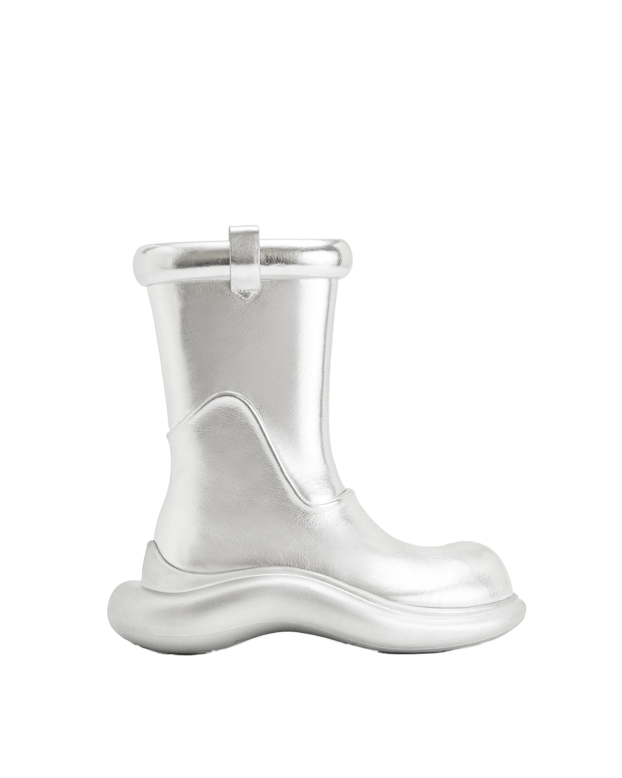 JW PEI Zoie Metallic Rain Boot in Silver JW PEI Zoie Metallic Rain Boot in Silver | Boots | Coveti