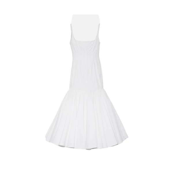 The Agave Dress in White
