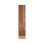 Jacquemus The Atelier Scarf in Brown | Scarves | Coveti